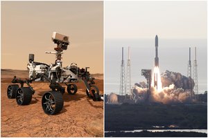 Metų kosminis skrydis prasidėjo: į Marsą pakilo galingiausias visų laikų marsaeigis