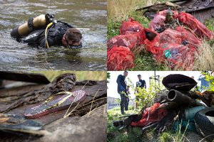 Pasibaisėjo, kas slypi upės dugne Vilniuje: narų radiniai – vienas už kitą šlykštesni