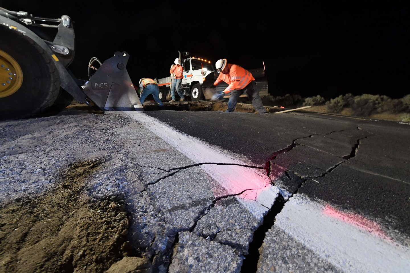  Los Andžele ketvirtadienį prieš auštant užfiksuotas 4,2 balo žemės drebėjimas, tačiau apie didesnę žalą nepranešama.<br> Scanpix/AFP asociatyvi nuotr.
