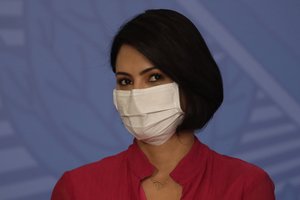 COVID-19 patvirtinta Brazilijos prezidento žmonai ir dar vienam ministrui