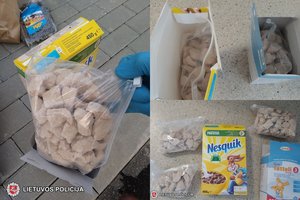 Vilniaus policija smogė narkokurjeriams: atgabeno 2 kg preparato, kuris įveikia net dramblius