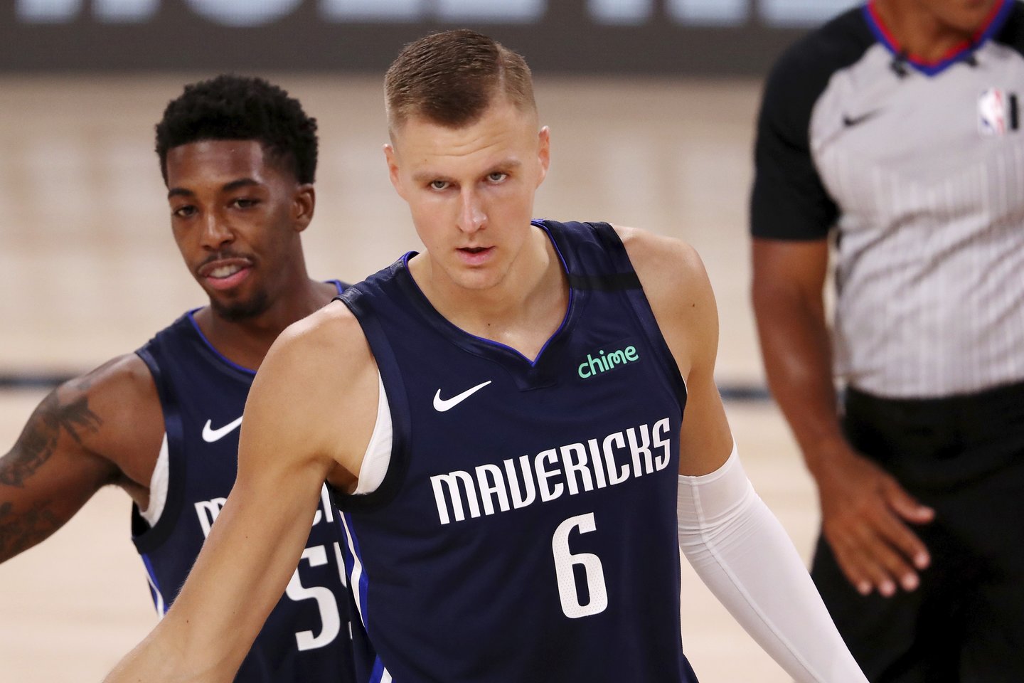 Kristapas Porzingis surinko 39 taškus.<br> AP/Scanpix nuotr.