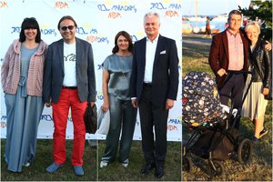 Lietuvos džiazo grandus pagerbė ir šalies vadovas G. Nausėda su žmona Diana