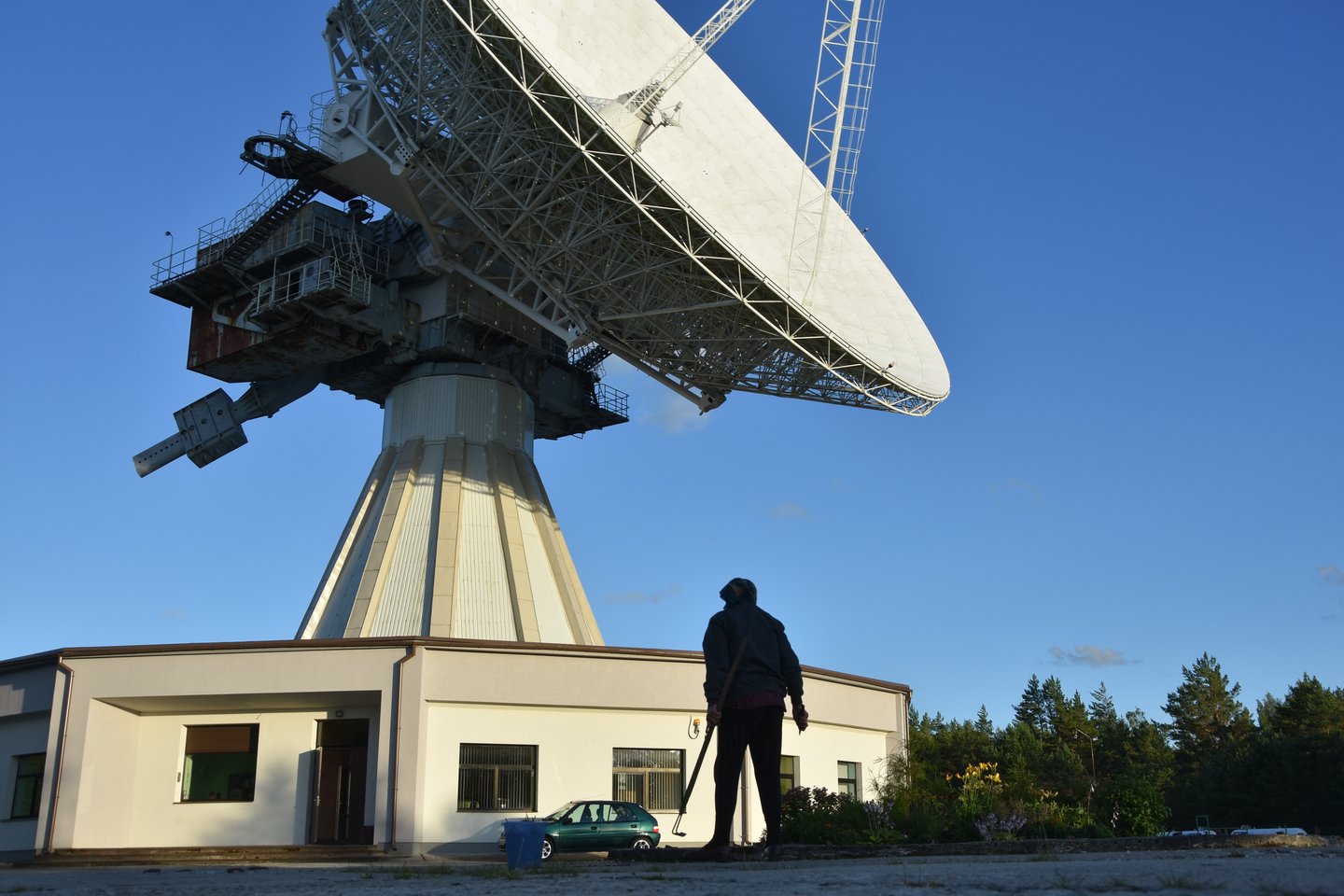  Radioastronomijos centro naujoji antena.<br> A.Srėbalienės nuotr.