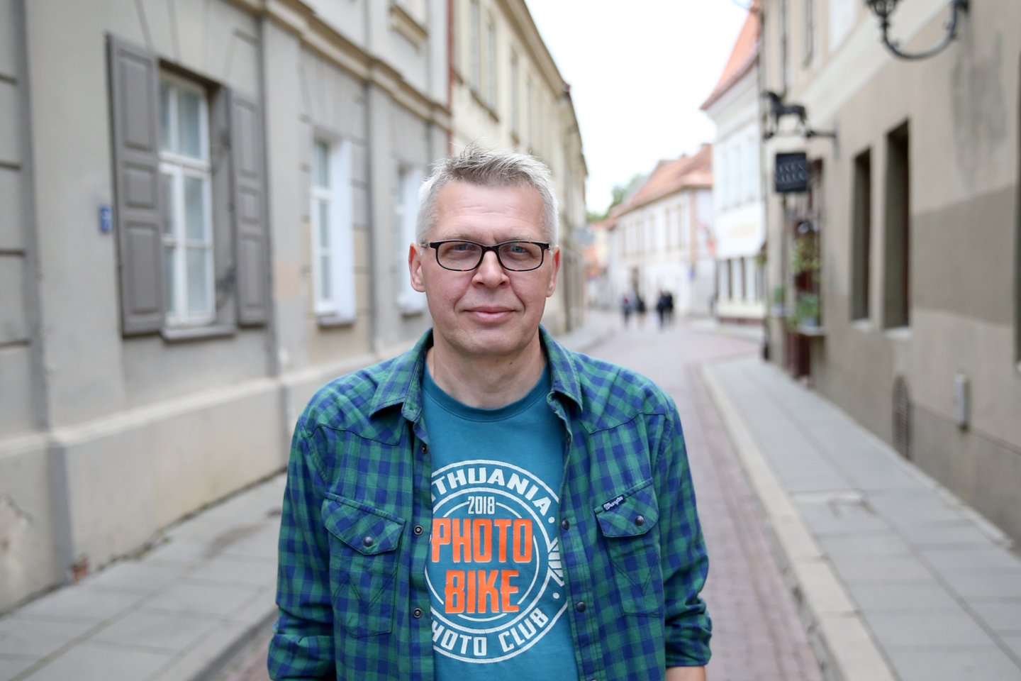 A.Velička niekada nekeliauja sostinės architektūros fotografuoti specialiai.<br> R.Danisevičiaus nuotr.