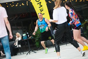 Vilniaus centre – nemokamos mankštos ir zumba su pašėlusiu prancūzu Patricku Borja