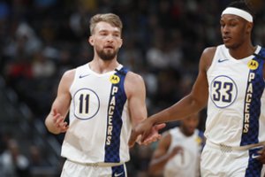 „Pacers“ stovykloje – liūdnos naujienos dėl D. Sabonio traumos