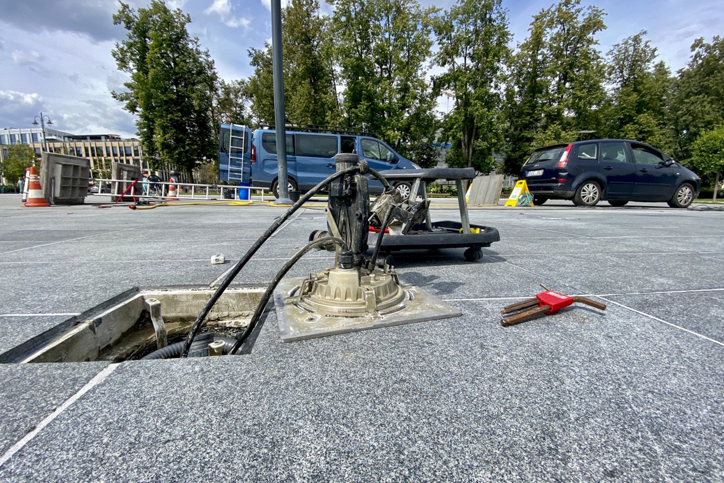 Lukiškių fontanas užterštas fekaliniais mirkoorganizmais.<br>V.Ščiavinsko nuotr.