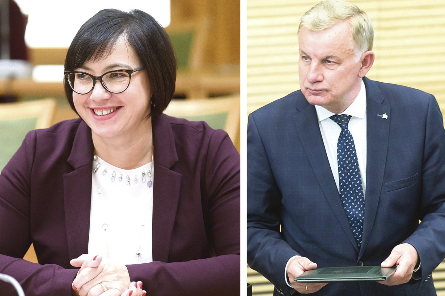 Seimo nariai R.Popovienė ir R.Sinkevičius skirtingai aiškino, kodėl daugelis parlamentarų padėjėjų oficialiai neatostogauja.
