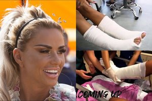 Skandalingoji Katie Price atsidūrė neįgaliųjų vežimėlyje