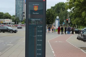 Klaipėdoje atsirado neįprasti eismo dalyvių skaičiuotuvai: tikisi, kad tai atneš pokyčių