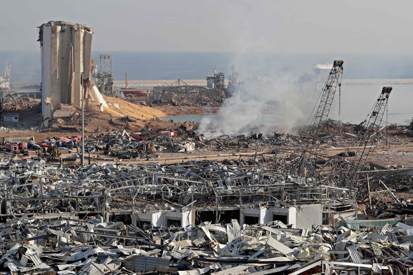 Sprogimas Beirute.<br>AFP/Scanpix nuotr.