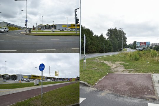 Prekybos centro statyba ir infrastruktūra kainavo 8 mln. eurų, tačiau pėstieji jaučiasi pamiršti