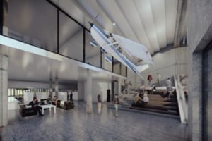 Suprojektavo mokymosi erdves būsimiesiems pilotams – pastate nutupdys lėktuvą