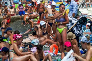 ​Krymas moka už uždarytas sienas: koronaviruso židinys tampa nebevaldomas