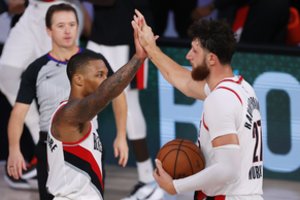 NBA naktis: svarbi „Blazers“ pergalė ir „Clippers“ pralaimėjimas
