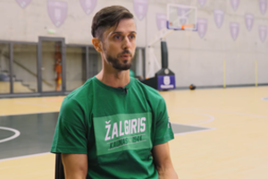 Po pertraukos į „Žalgirį“ sugrįžęs S. Kavaliauskas: „Atvykau į visai kito lygio komandą“