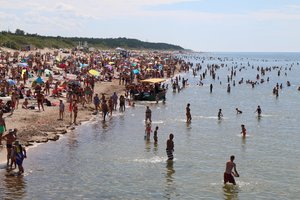 Rekordinio savaitgalio Palangoje pasekmės: vyras moterų pliaže svaidėsi grasinimais nužudyti