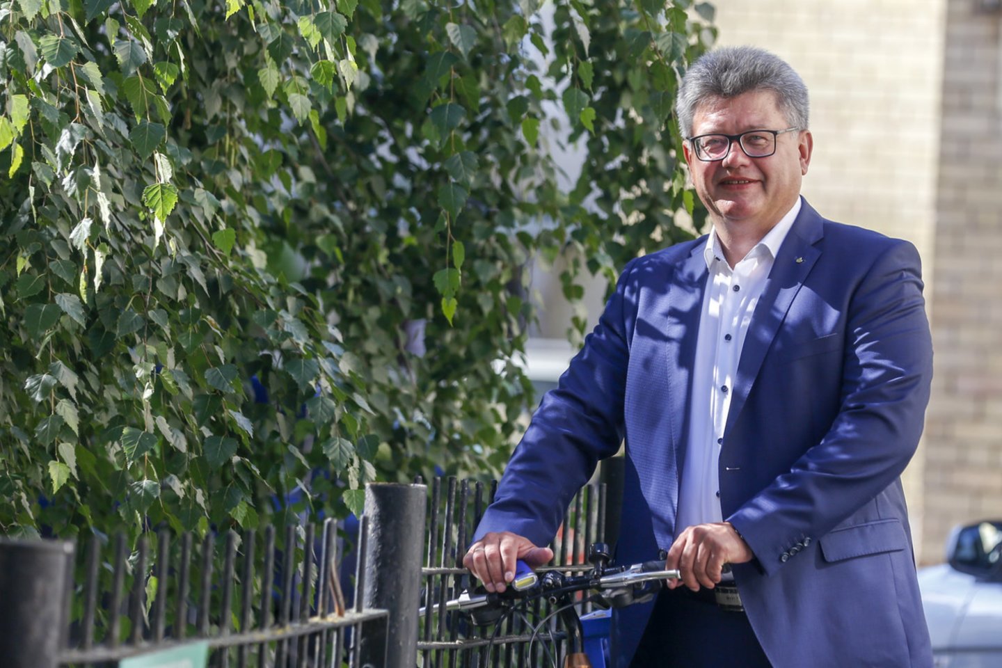 Lietuvos žaliųjų partijos (LŽP) partijos pirmininkas Remigijus Lapinskas. <br>M.Morkevičiaus/ELTA nuotr.