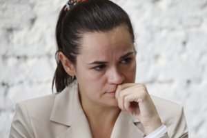 Baltarusijos žmogaus teisių aktyvistai būgštauja, kad S. Tichanovskaja bus sulaikyta