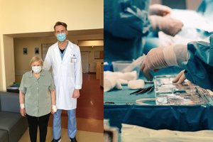 Kauno klinikose sudėtingą širdies operaciją atliko neužmigdę pacientės