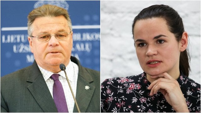 L. Linkevičius: Lietuvoje ne tik S. Cichanouskaja – kartu su ja vaikai bei rinkimų štabo vadovė