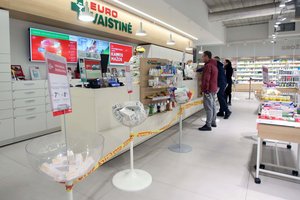 „Eurovaistinės“ vaistininkei Kauno rajone nustatytas koronavirusas