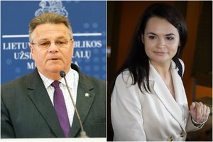 L. Linkevičius po pokalbio su S. Cichanouskaja: jaučiasi geriau, apie savo planus pasakos pati