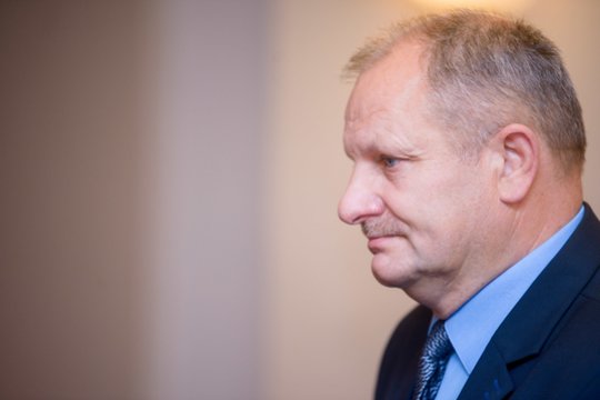 VTEK tirs Kęsto Komskio elgesį