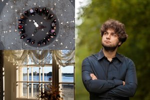 Pianistas Lukas Geniušas Užutrakyje pažers vakaro žvaigždės spindesį