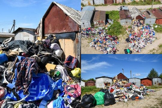 Panevėžys kovoja su šiukšlių kaupiku: krūva tokia, kad negali net pravažiuoti