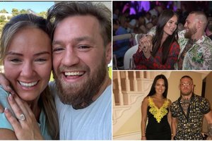 C. McGregoras pasipiršo savo mylimajai: pasileido į svaiginančias atostogas