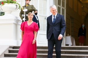 Iš Estijos prezidentės lūpų – parama G. Nausėdos iniciatyvai Baltarusijoje