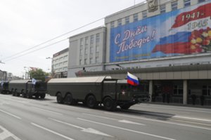 Kaliningrado srityje Rusijos kariuomenė surengė pratybas su raketomis „Iskander“