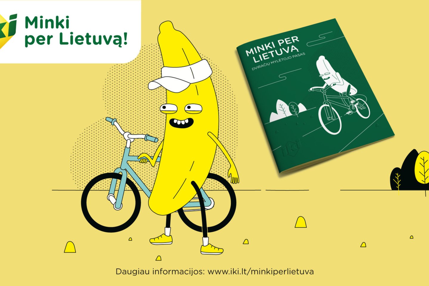 „MInKI per Lietuvą“ dviratininko pasas.<br>Organizatorių nuotr.