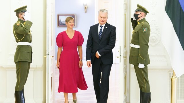 Estijos prezidentė prabilo apie paramą G. Nausėdos pateiktam Baltarusijos gelbėjimo planui