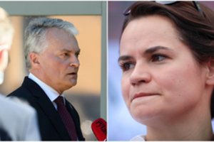 G. Nausėda dar kartą telefonu kalbėjosi su S. Cichanouskaja 