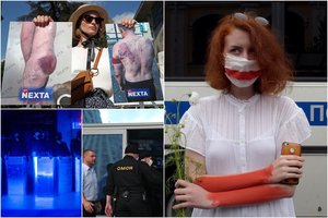 Septintąją protestų dieną – Serbijos kariai Baltarusijoje, įsakymas eiti į mitingą už A. Lukašenką ir tiesos momentas