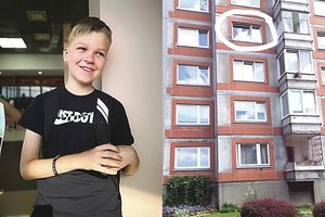 Iš ketvirtojo aukšto iškritusį vaikelį gelbėjo 5 angelai: kol tėvas gėrė, prireikė tikrų herojų