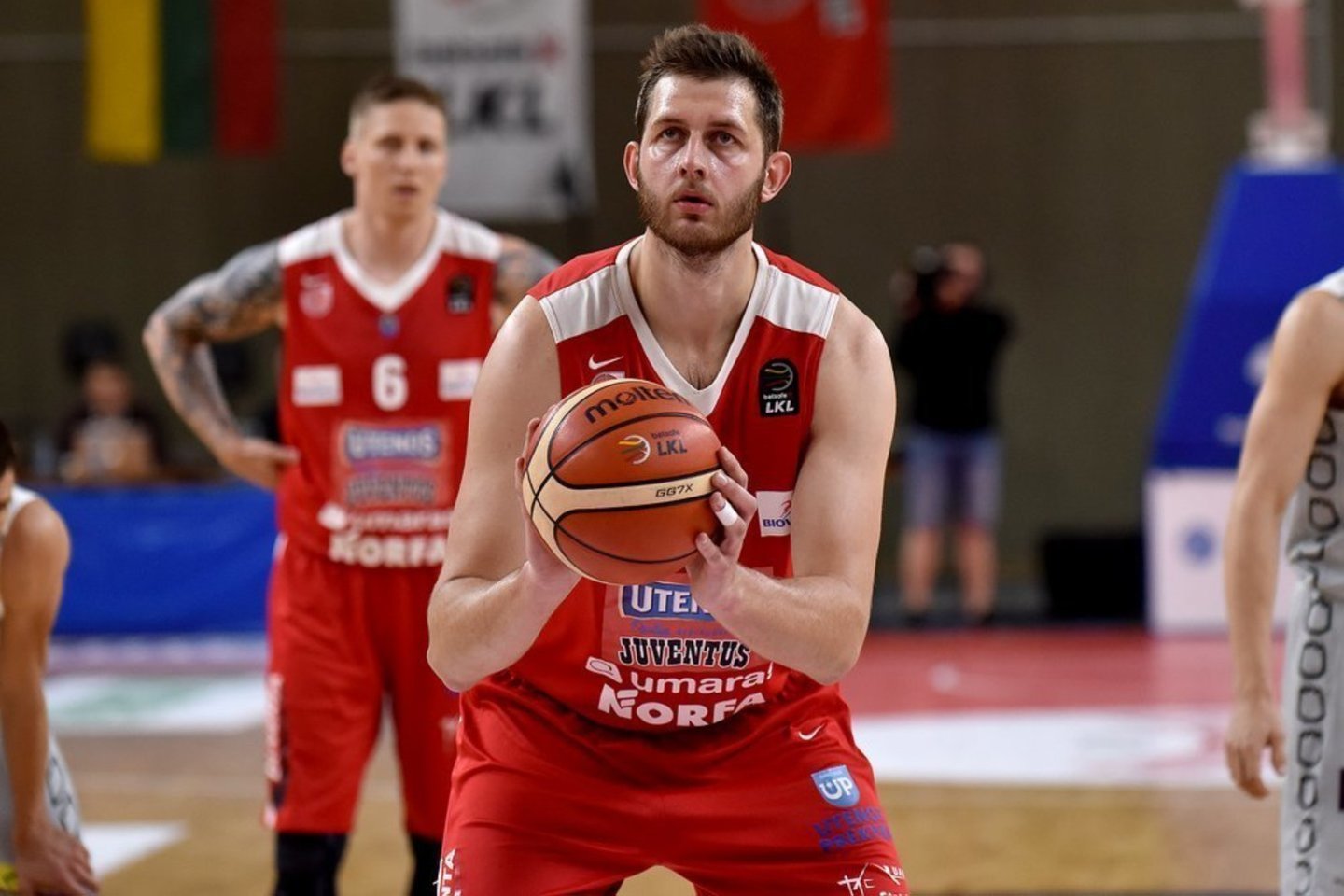 M.Kupšas žais Utenoje.<br>V.Gimžausko nuotr.