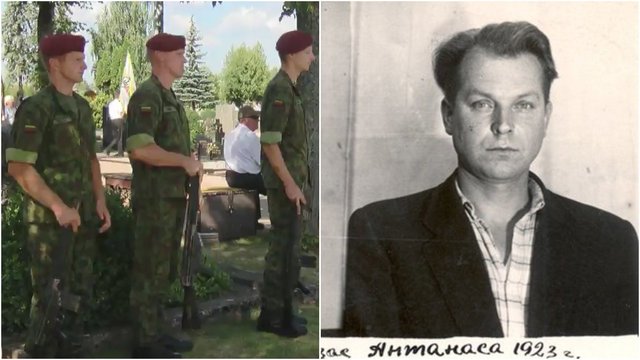 Panevėžyje palaidotas partizanas Juozapas Streikus-Stumbras