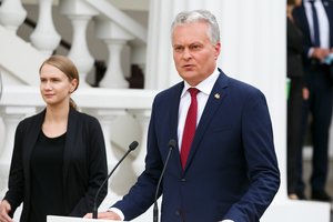 G. Nausėdos plane – įvykių Baltarusijoje aptarimas su saugumo vadovais ir pokalbis su A. Merkel