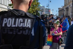 Varšuvoje įvyko konkuruojantys mitingai dėl LGBT teisių