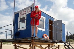 Gelbėtojų komandoje – Kuršių marias perplaukusi Juneta: mamos sugalvota bausmė tapo lemtinga