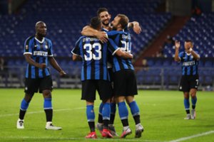 Vilčių varžovams nepalikęs „Inter“ žengė į Europos lygos finalą