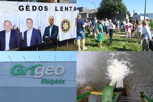 Prieš ciniškai aplinką teršiančią „Grigeo Klaipėda“ sukilo susivieniję uostamiesčio gyventojai