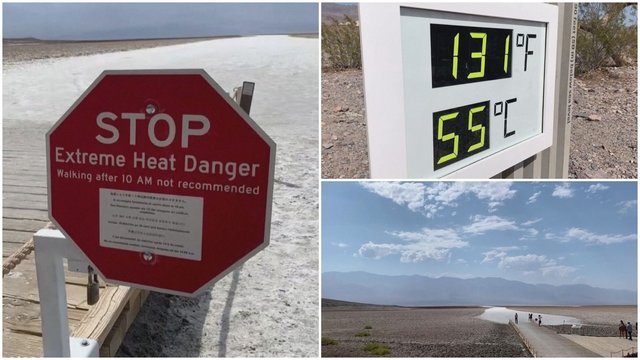 Užfiksuotas karščio rekordas: tokių skaičių termometrų stulpeliai nerodė jau šimtmetį