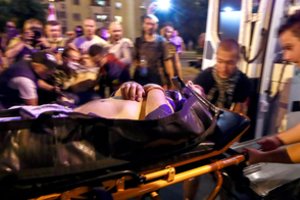 Dar viena protestų prieš A. Lukašenką auka: vyrui buvo šauta į galvą