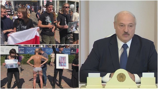 Protestai prieš A. Lukašenką pareikalavo dar vienos gyvybės: mirė į galvą pašautas vyras