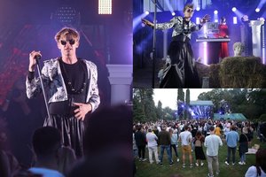 Vilniaus botanikos sodą sudrebino „Beissoul & Einius“ koncertas